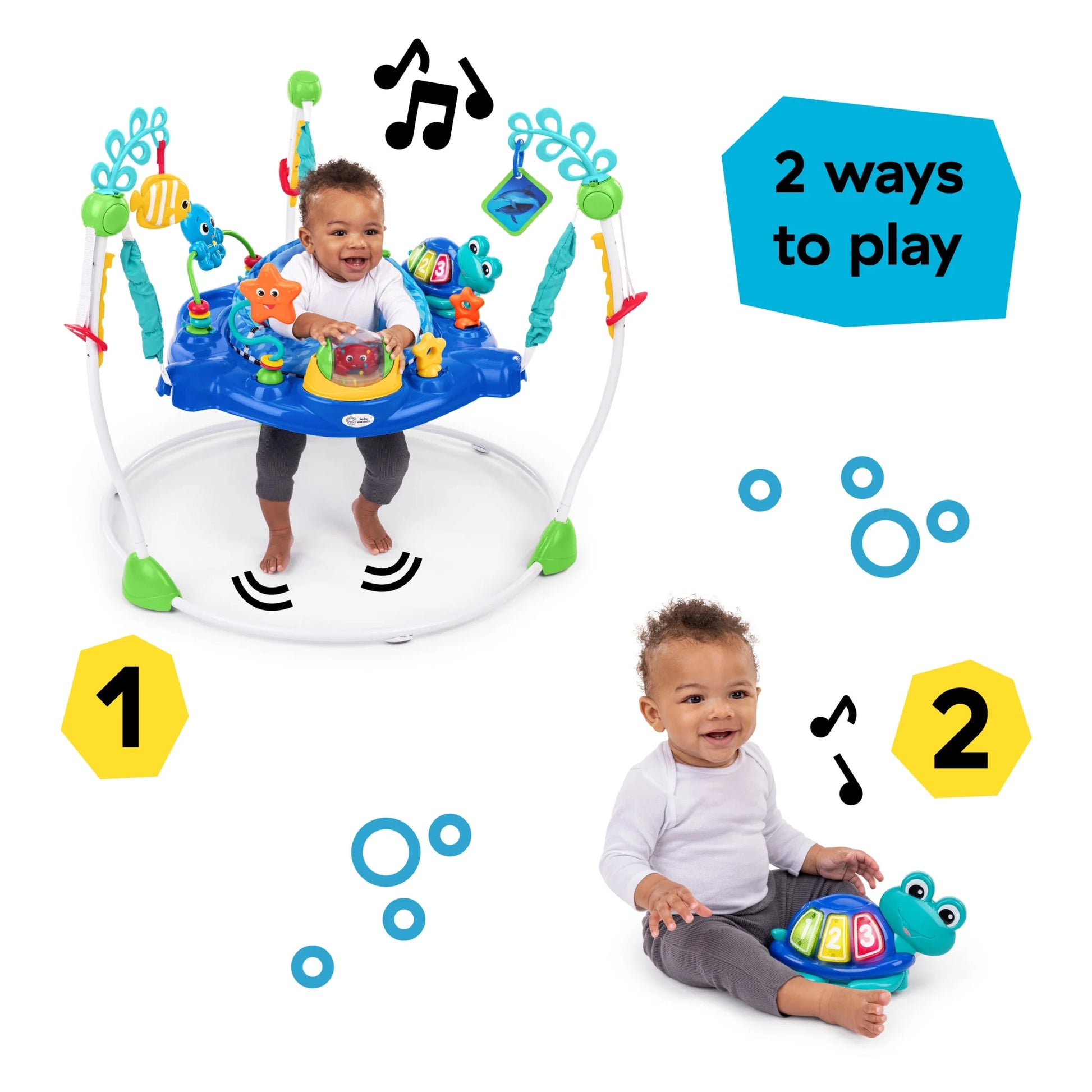 Neptune'S Ocean Discovery Activity Center Jumper, Ages 6 Months +